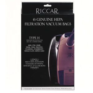 Bag - HEPA - Riccar canister Type H / Simplicity canister (6)