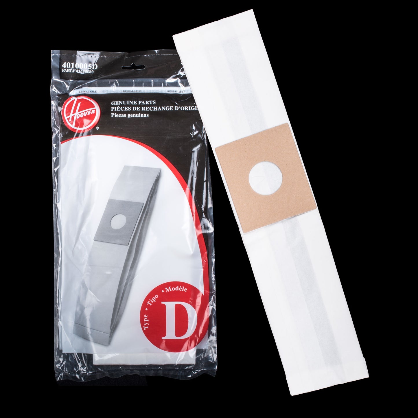 Bag - Paper - Hoover upright all Dial-A-Matic - Type D (3)