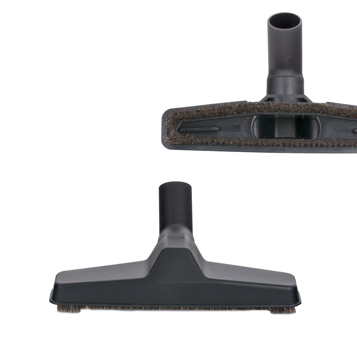 Floor brush - plastic neck - black - 10"