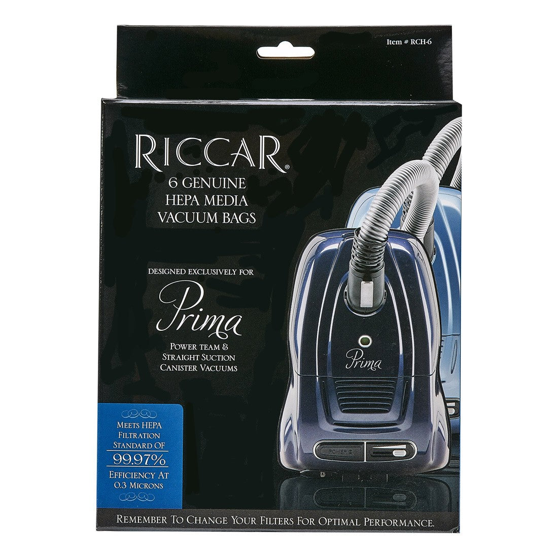 Bag - HEPA - Canister - Riccar Prima / Simplicity (6)
