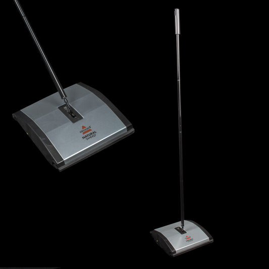 Bissell carpet sweeper with 9" cleaning path