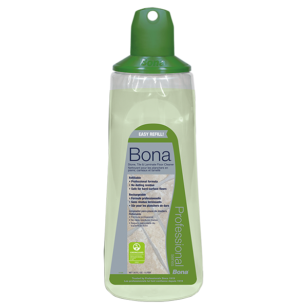 Bona - Pro series stone, tile and laminate hard surface cleaner mop refill - 34 oz