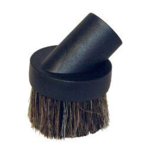 Dusting brush - round - black