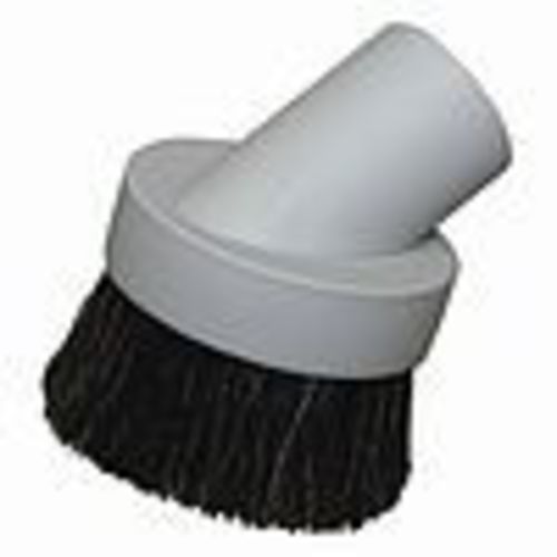 Dusting brush - round - gray