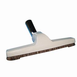 Floor brush with metal neck - 10" - grey