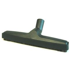 Floor brush with natural bristle - 12" - black