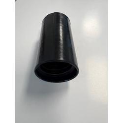 Hose coupling - 1-1/4" hose connector for crushproof hose - black