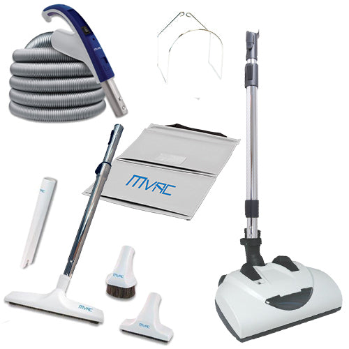 Central vacuum complete kit electric hose with MVAC handle, WesselW