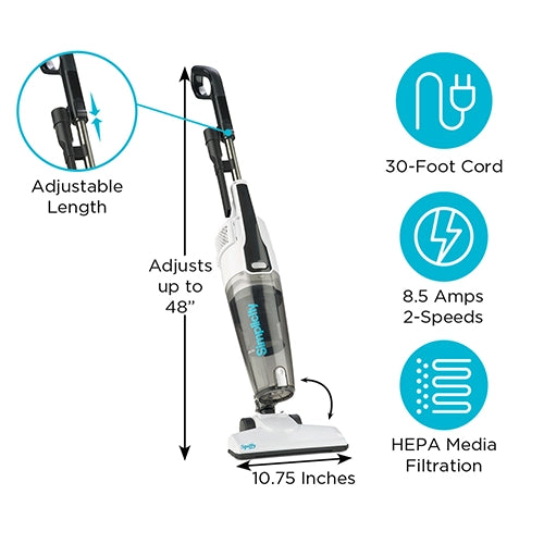 Lighweight Simplicity stick vacuum