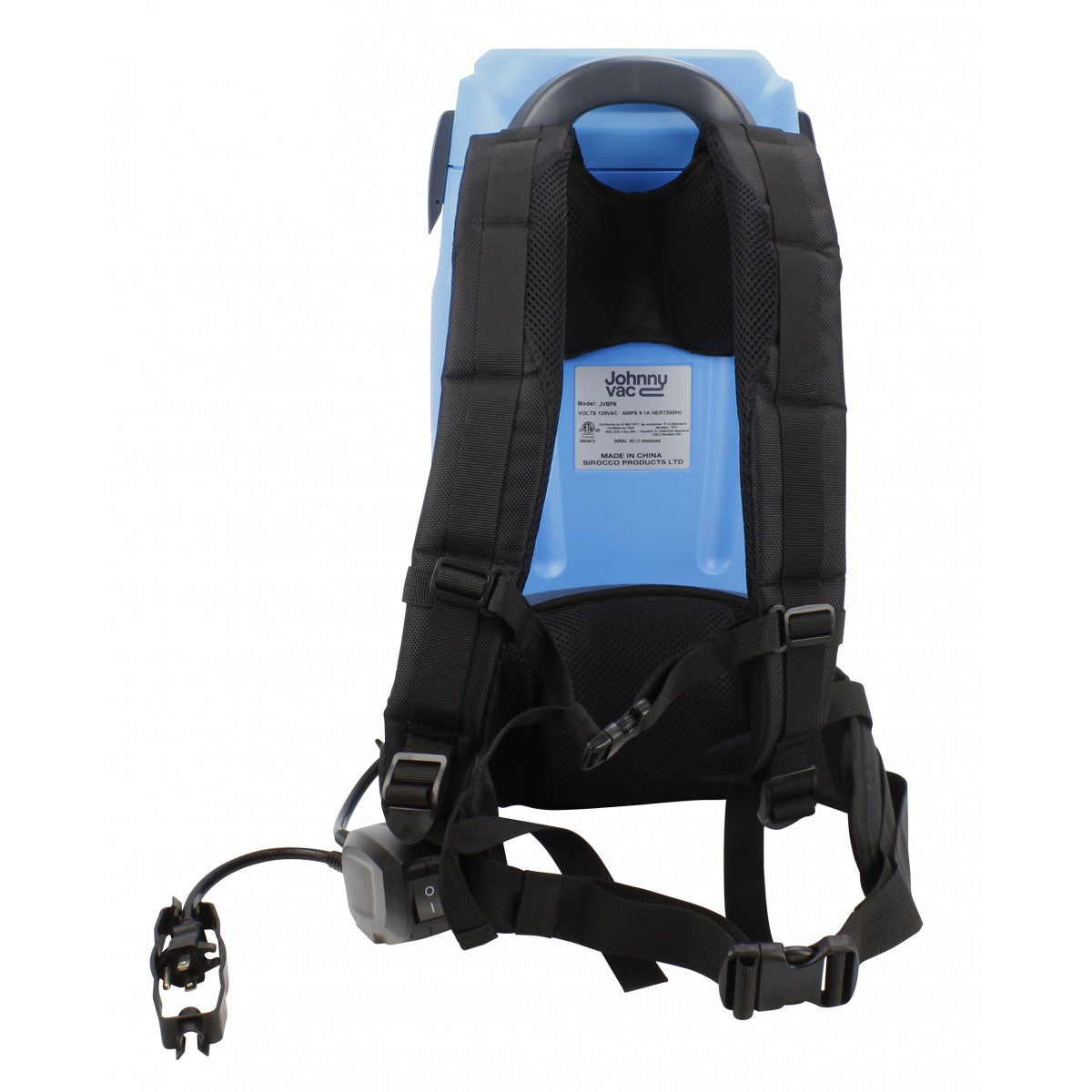 Backpack vacuum - Johnny vac 1.5 gallon