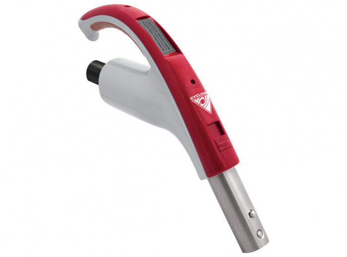 Retractable hose handle - CYCLOVAC