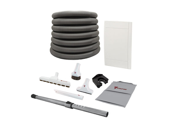 Retractable hose (no cover) complete kit with door