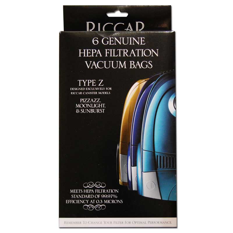 Bag - HEPA - Canister - Riccar / Simplicity / Bissell / Eureka  - Type Z (6)