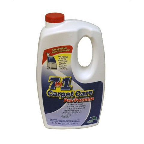 Carpet shampoo for extractor carpet cleaners - 2 liter 7 in 1 carpet express cleaner