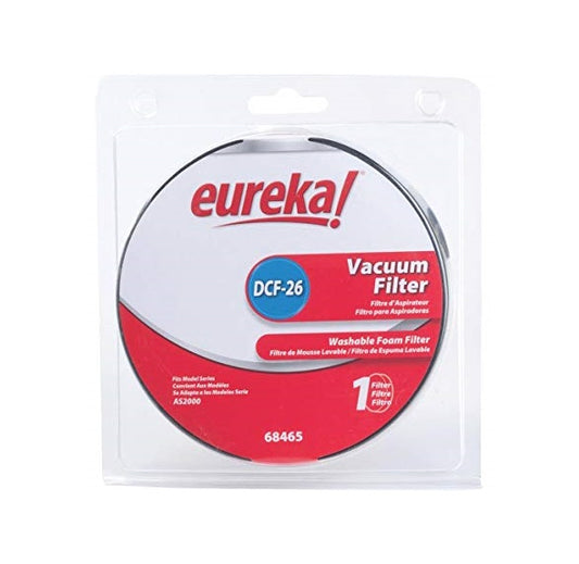Filter - Eureka Airspeed upright models AS2000 - AS2030 - type DCF26