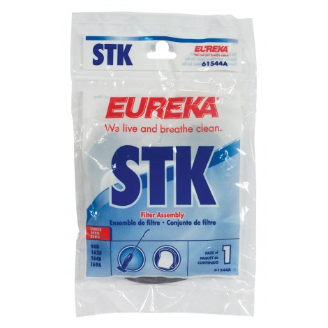 Filter - Eureka stick vacuum 96B, 162A, 162B & 169A - cloth filter -  type 61544A
