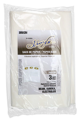 Bag - Paper - Central vacuum - All Canada Vacuum, Beam, Electrolux, Eureka