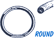 Belt - Round - Hoover Convertible - 5/16" x 5"