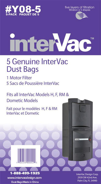 InterVac Y08-5 dust bags (5)